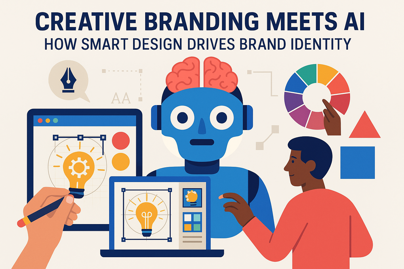 Creative Branding Meets AI: How Smart Design Drives Brand Identity